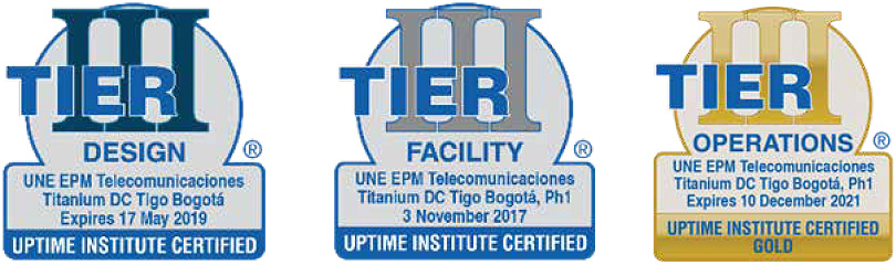 Certificações Tier III para Tigo Bogotá – Data Center de Titânio