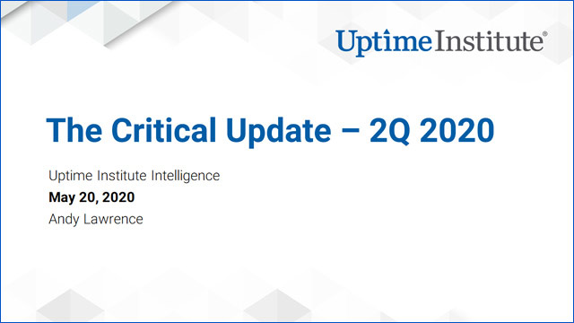 Seminario web: La actualización crítica; 2Q 2020